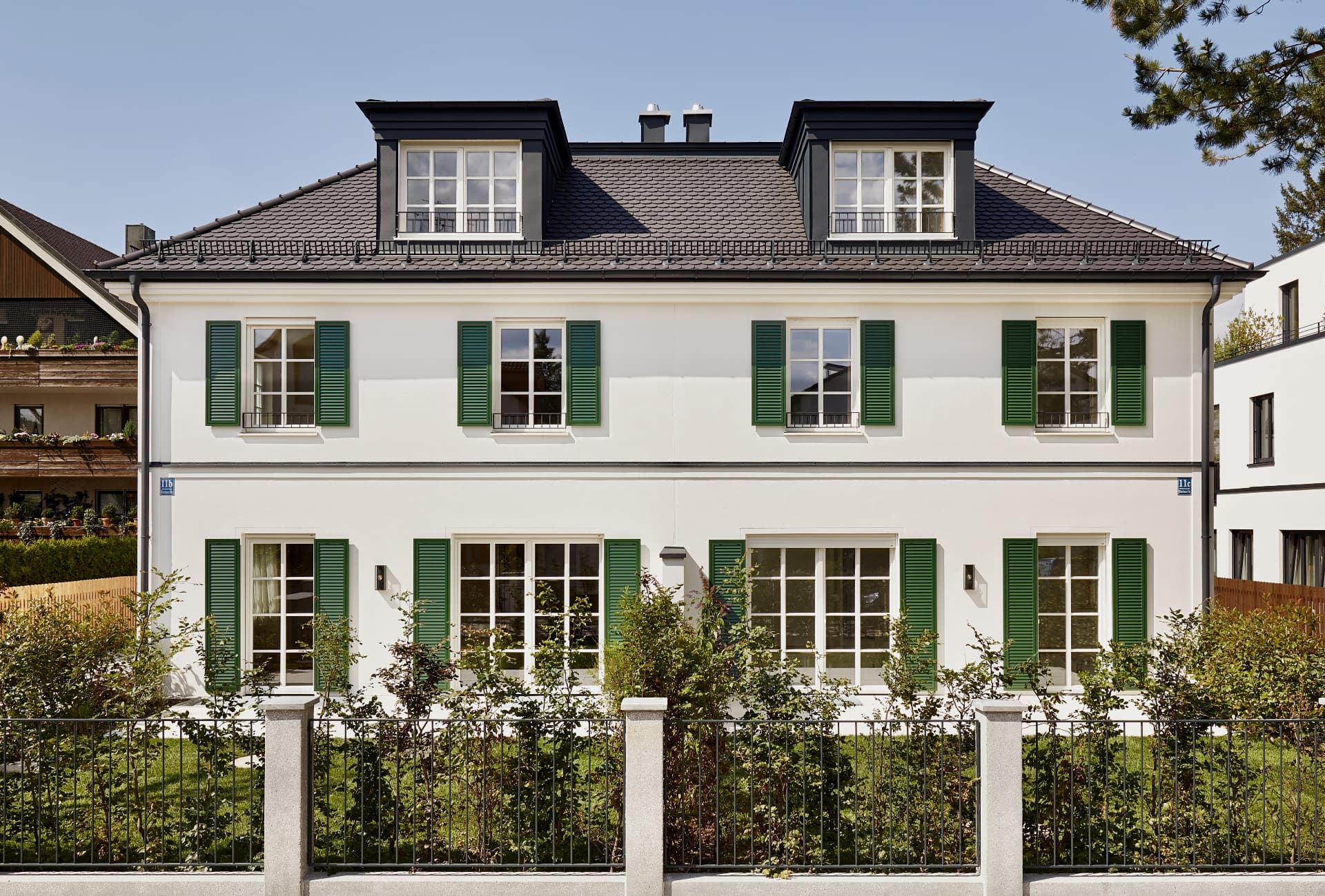 Villenhälften Dirschauer Straße, München · Bogenhausen